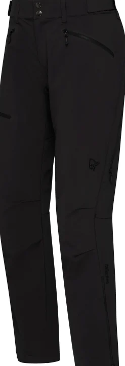 Norrøna Falketind Flex1 Pants Short W's Caviar Black Online
