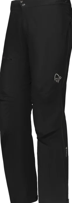 Norrøna Falketind Gore-Tex Paclite Pants M's Caviar Black Sale