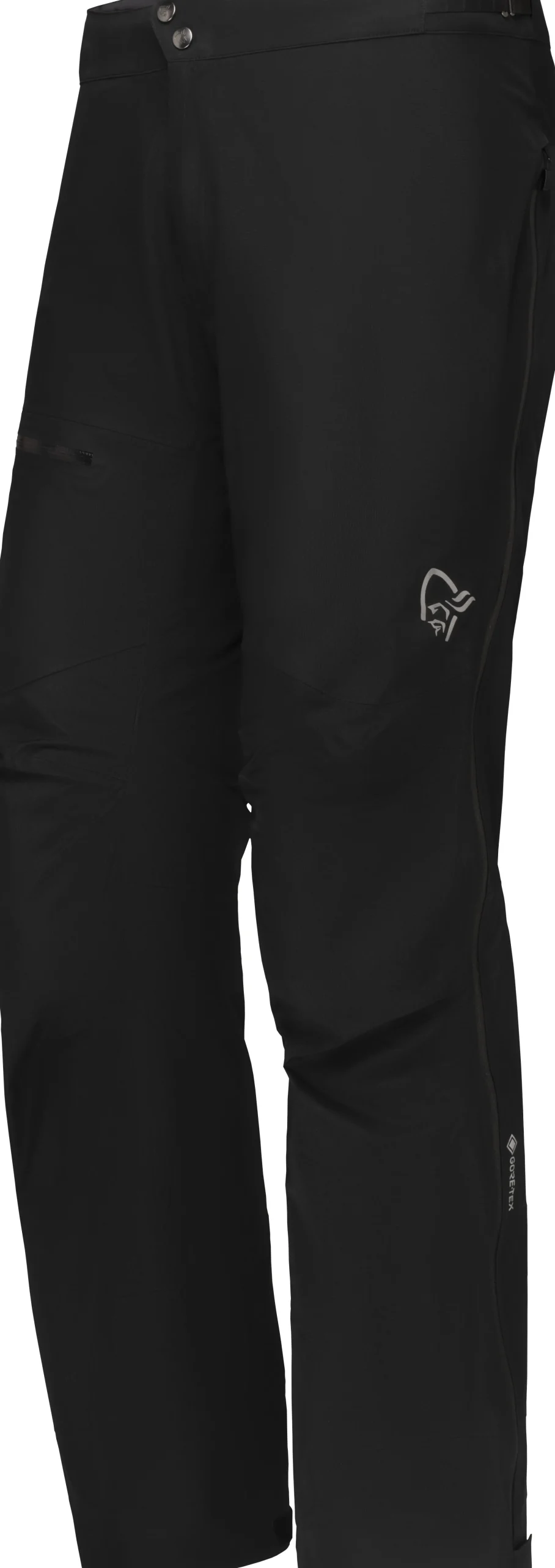 Norrøna Falketind Gore-Tex Paclite Pants M's Caviar Black Sale