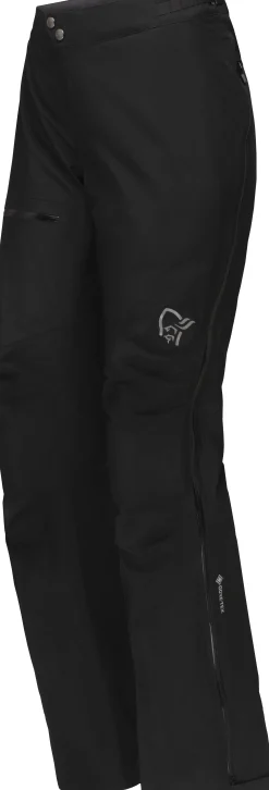 Norrøna Falketind Gore-Tex Paclite Pants W's Caviar Black Clearance