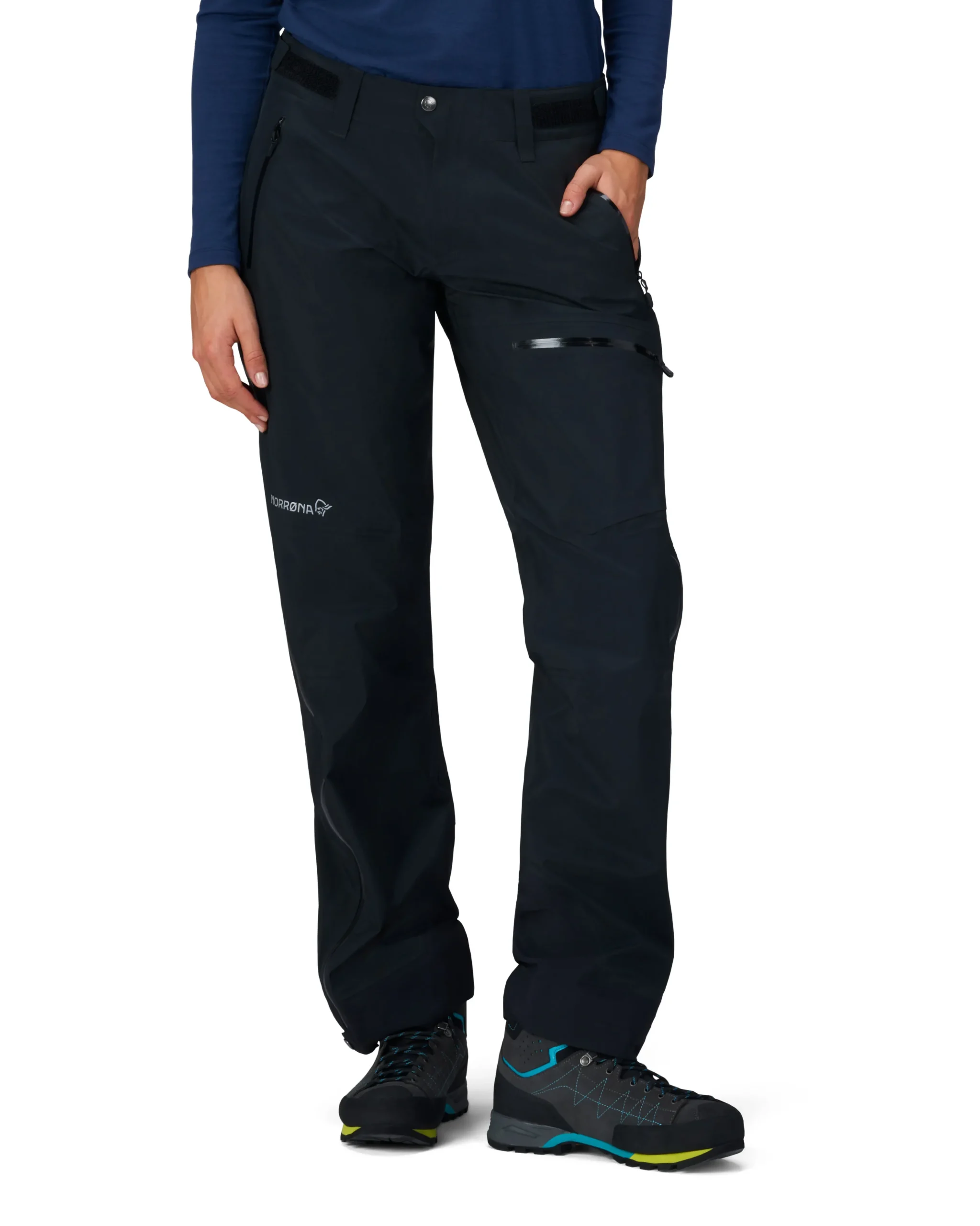 Norrøna Falketind Gore-Tex Pants W's Caviar Black New