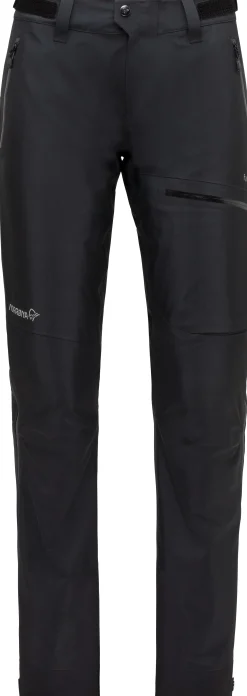 Norrøna Falketind Gore-Tex Pants W's Caviar Black New