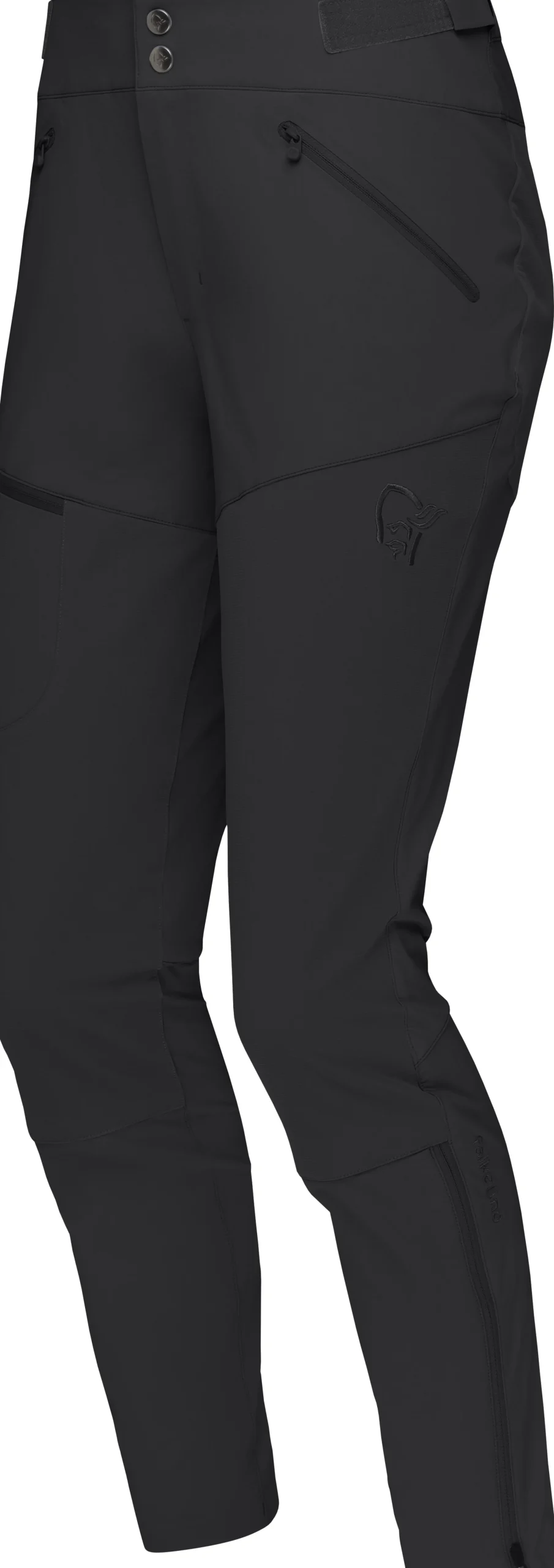 Norrøna Falketind Rugged Slim Pants W's Caviar Black Shop
