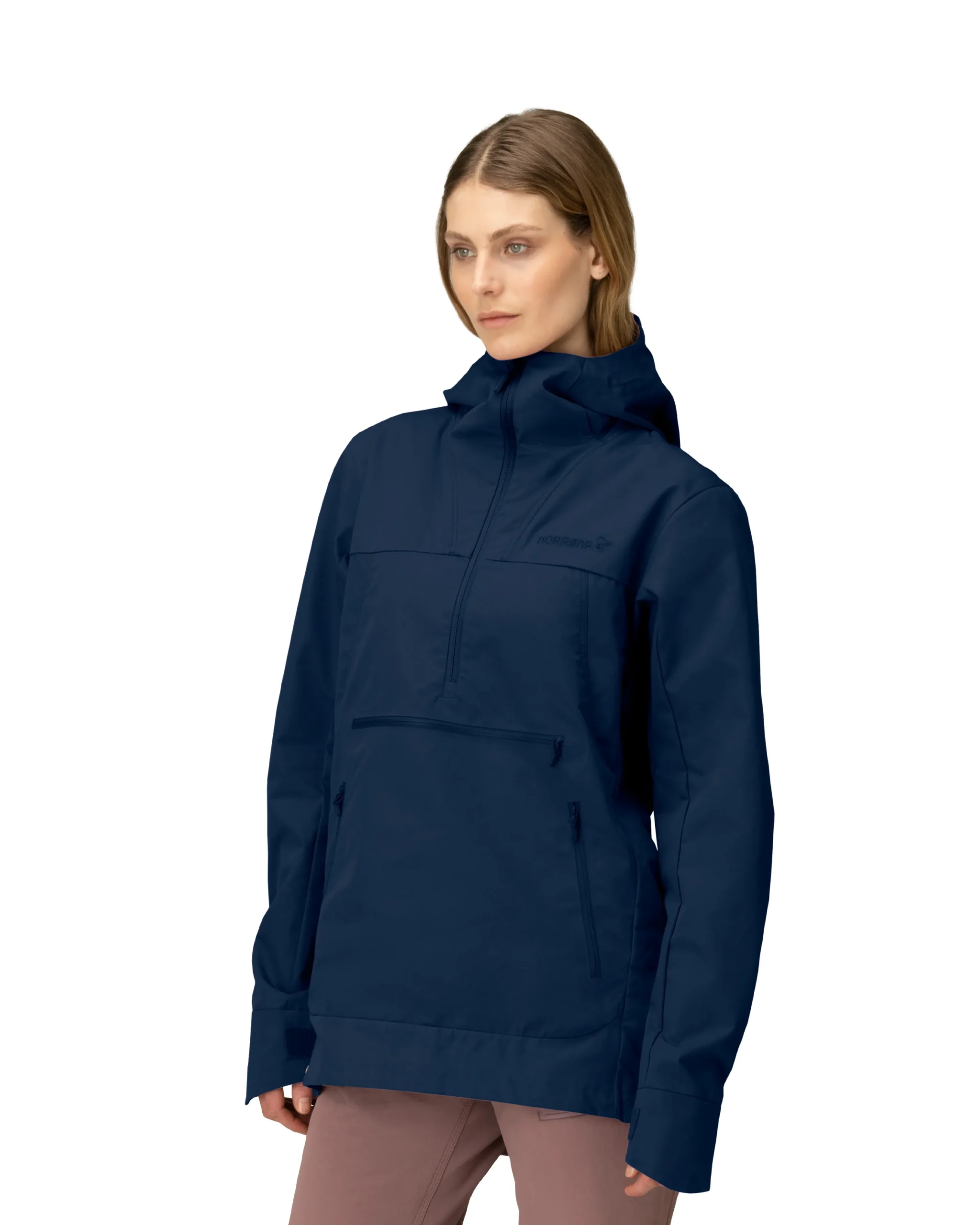 Norrøna Femund Cotton Anorak W's Navy Blazer Outlet