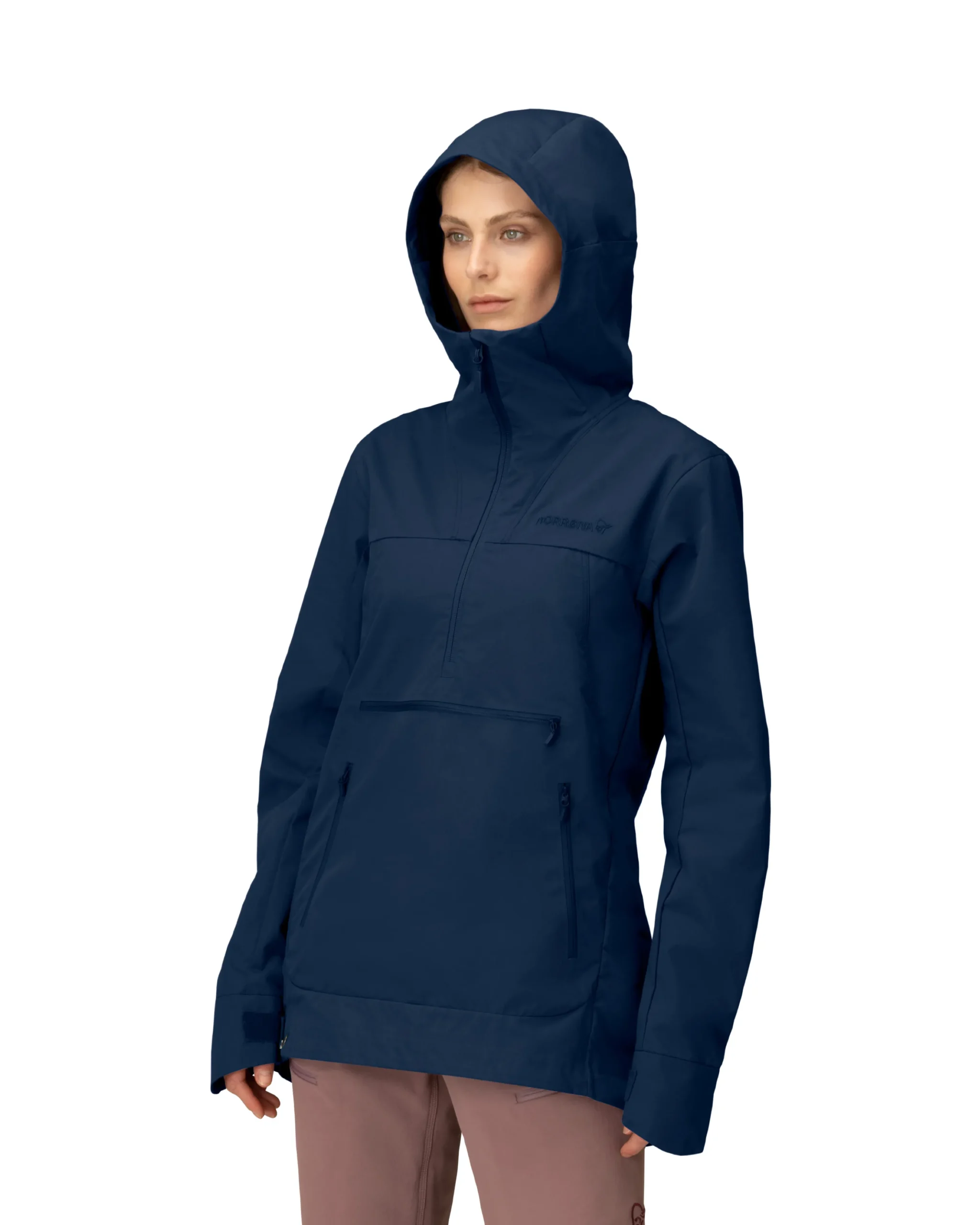 Norrøna Femund Cotton Anorak W's Navy Blazer Outlet