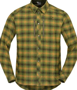 Norrøna Finnskogen Wool Shirt M's Olive Night Discount