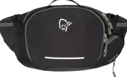 Norrøna Fjørå Econyl195 6L Hip Pack Caviar Black Flash Sale