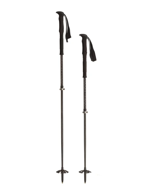 Norrøna Lofoten Adjustable Carbon Poles Caviar Black Shop