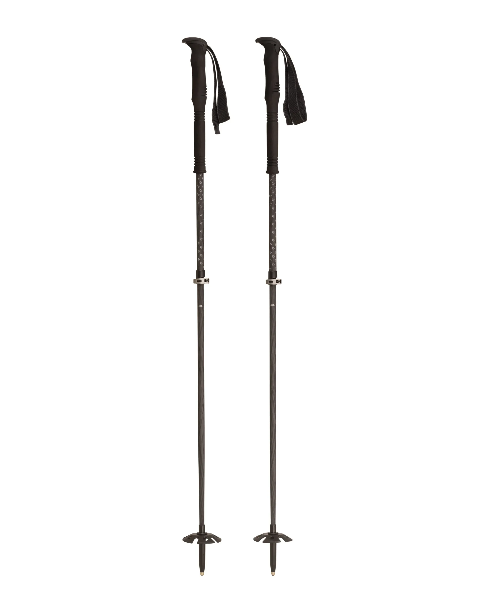 Norrøna Lofoten Adjustable Carbon Poles Caviar Black Shop