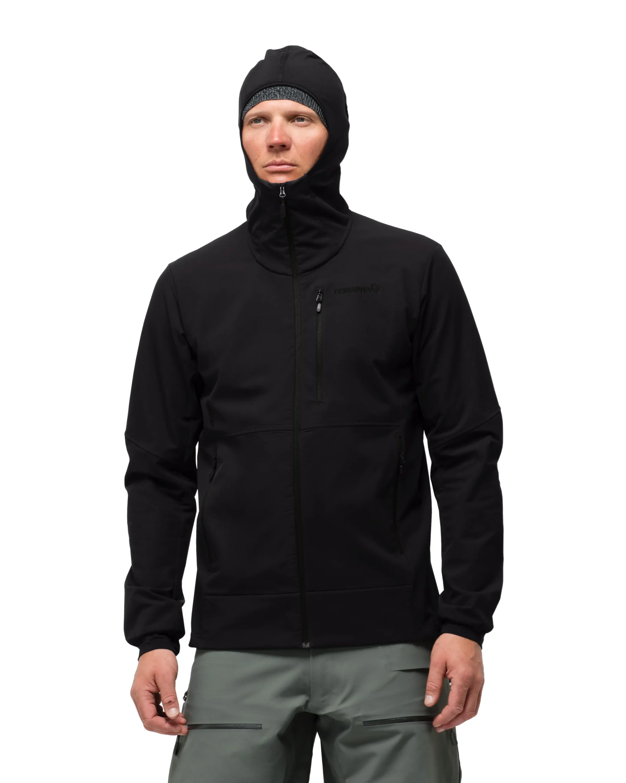 Norrøna Lofoten Hiloflex200 Hood M's Caviar Black Flash Sale