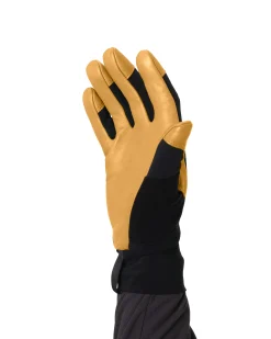 Norrøna Lyngen Infinium Leather Gloves Caviar Black Shop