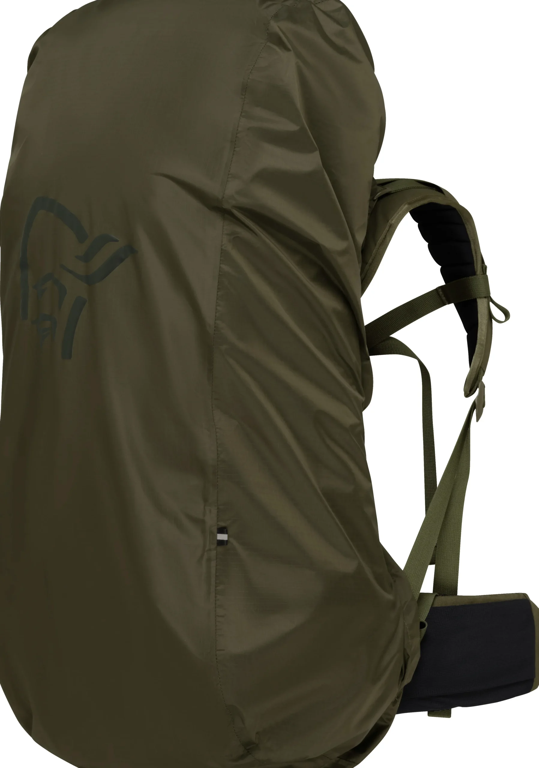 Norrøna Econyl70 65L Rain Cover Unisex Olive Night Cheap