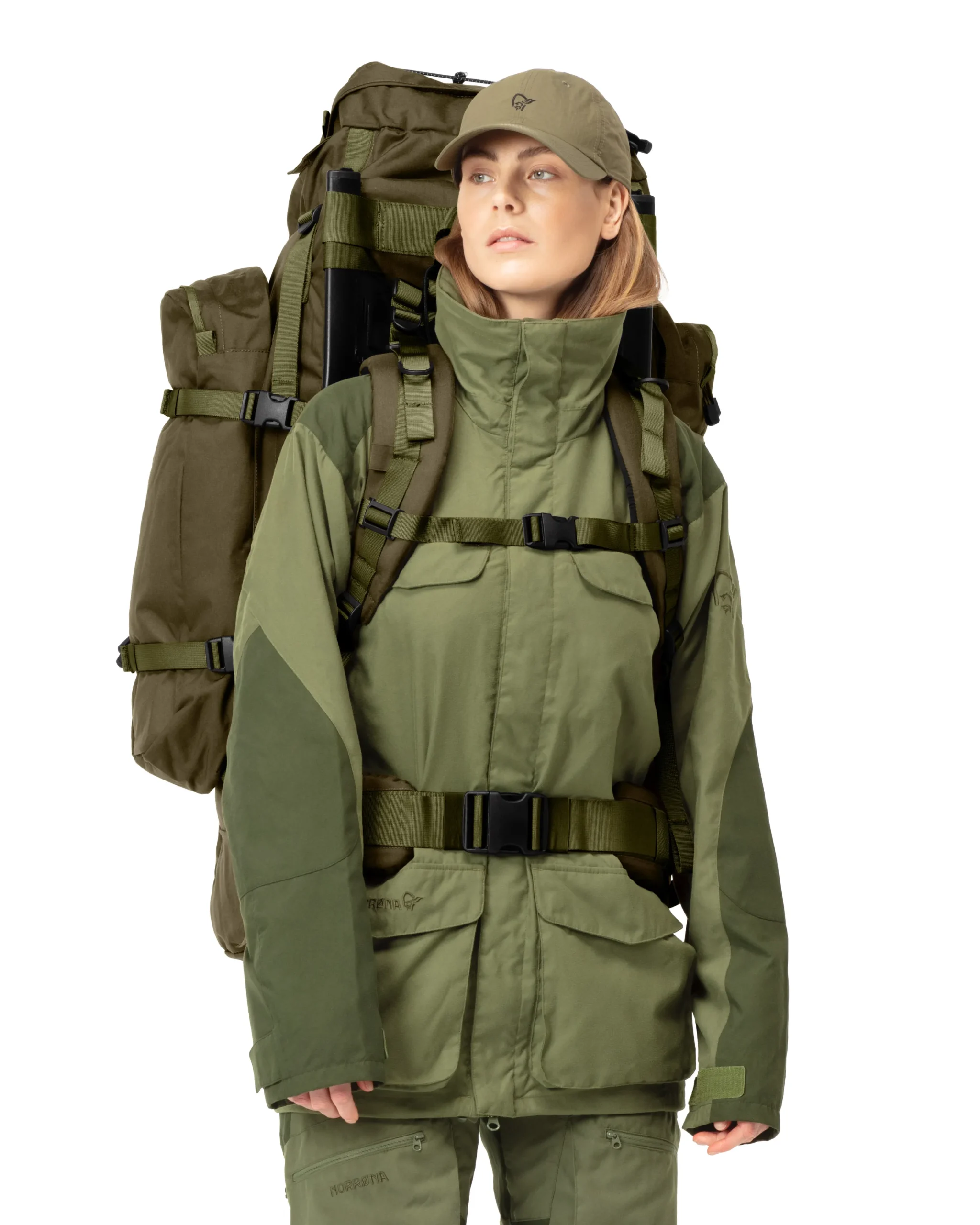 Norrøna Recon 125L Synkroflex Pack Military Green Online
