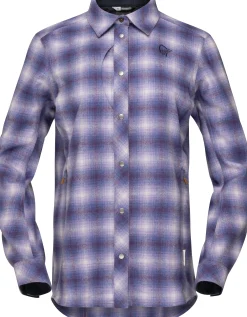 Norrøna Tamok Wool Shirt W's Grape Shake Hot