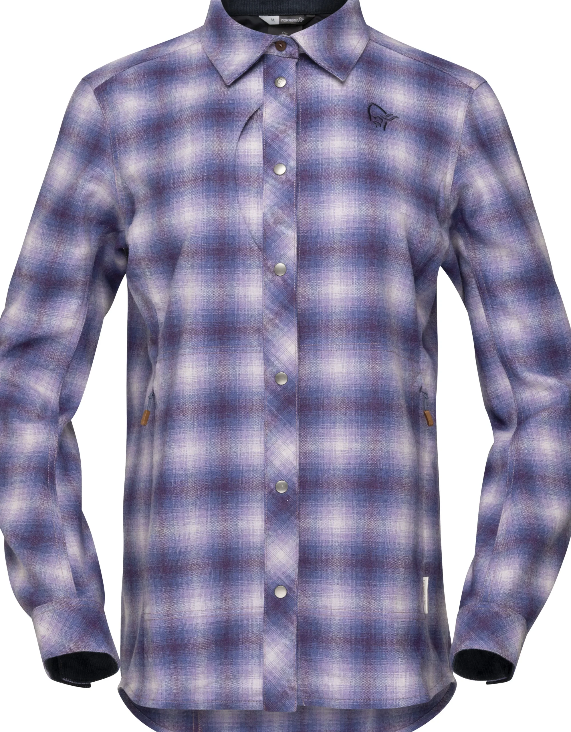 Norrøna Tamok Wool Shirt W's Grape Shake Hot