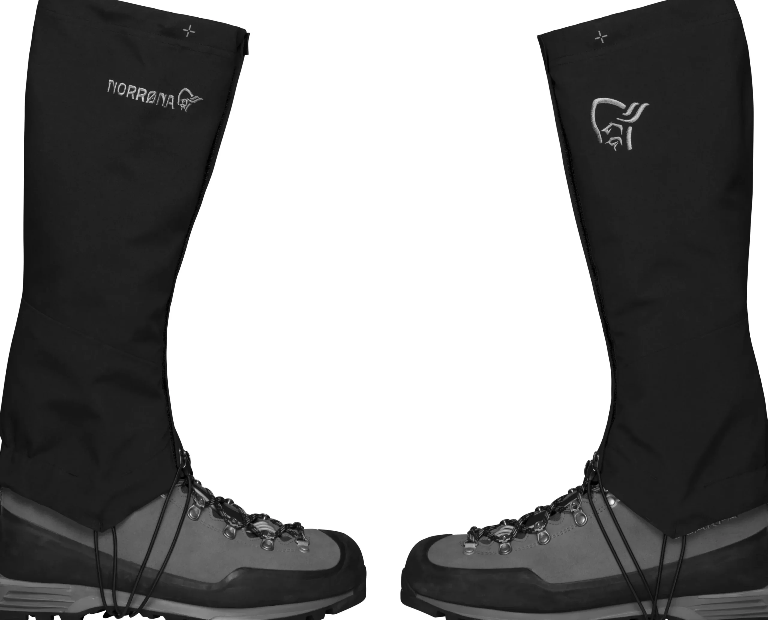 Norrøna Trollveggen Gore-Tex Gaiters Caviar Black Flash Sale