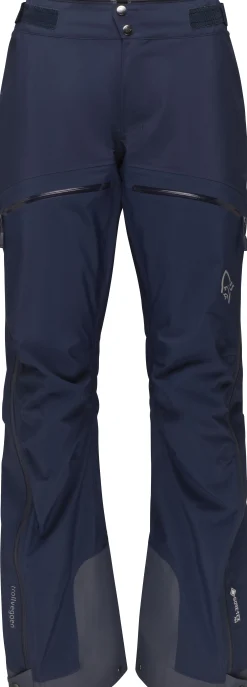 Norrøna Trollveggen Gore-Tex Pro Light Pants W's Indigo Night Blue/Indigo Night Best