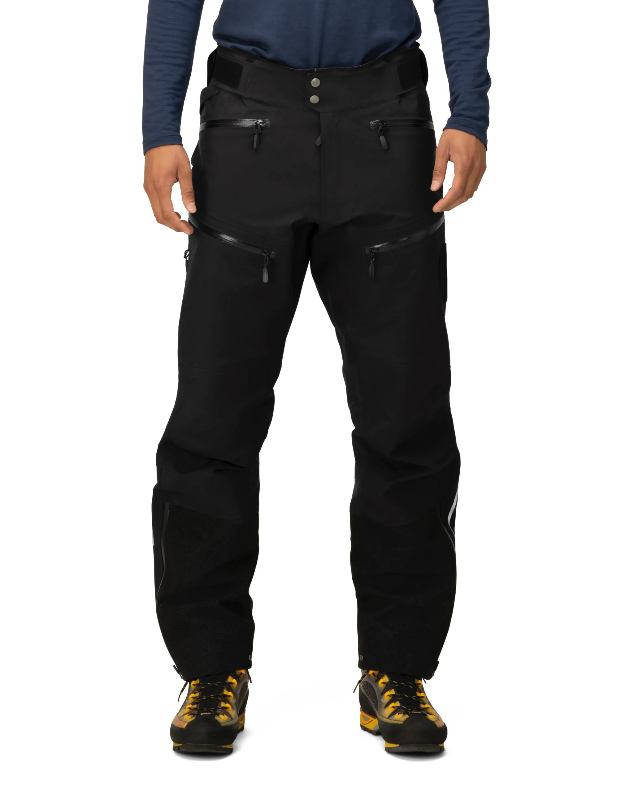 Norrøna Trollveggen Gore-Tex Pro Rescue Pants Unisex Caviar Black Clearance