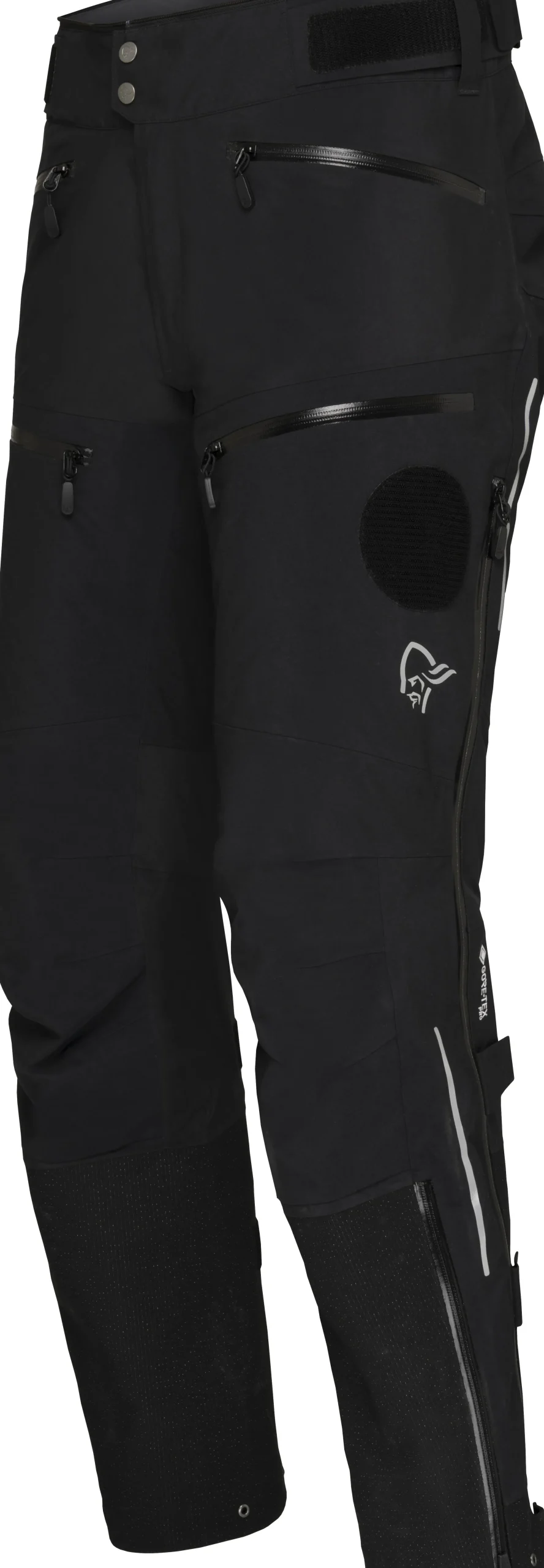Norrøna Trollveggen Gore-Tex Pro Rescue Pants Unisex Caviar Black Clearance