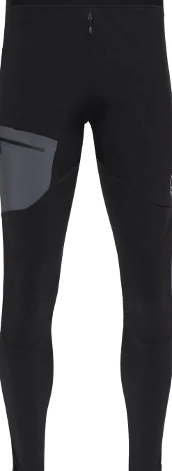 Norrøna Trollveggen Warmwool2 Stretch Tights M's Caviar Black Shop