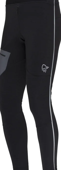 Norrøna Trollveggen Warmwool2 Stretch Tights M's Caviar Black Shop