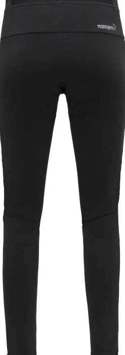 Norrøna Trollveggen Warmwool2 Stretch Tights W's Caviar Black Cheap