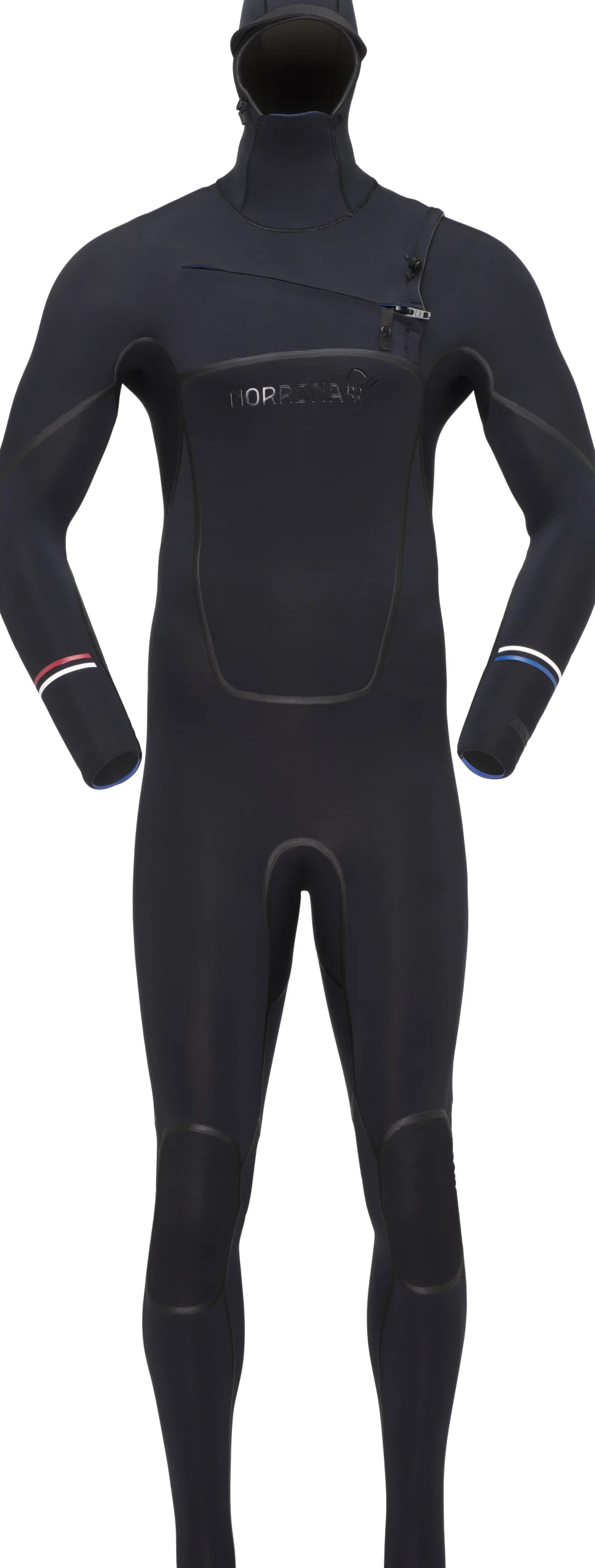 Norrøna Unstad 5.5/5/4 Hooded Wetsuit M's Caviar Black Clearance