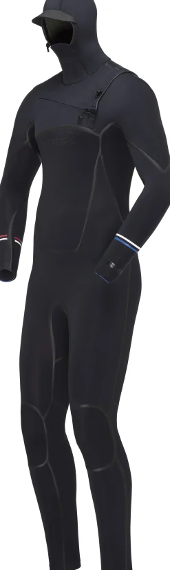 Norrøna Unstad 5.5/5/4 Hooded Wetsuit M's Caviar Black Clearance