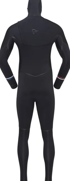 Norrøna Unstad 5.5/5/4 Hooded Wetsuit M's Caviar Black Clearance