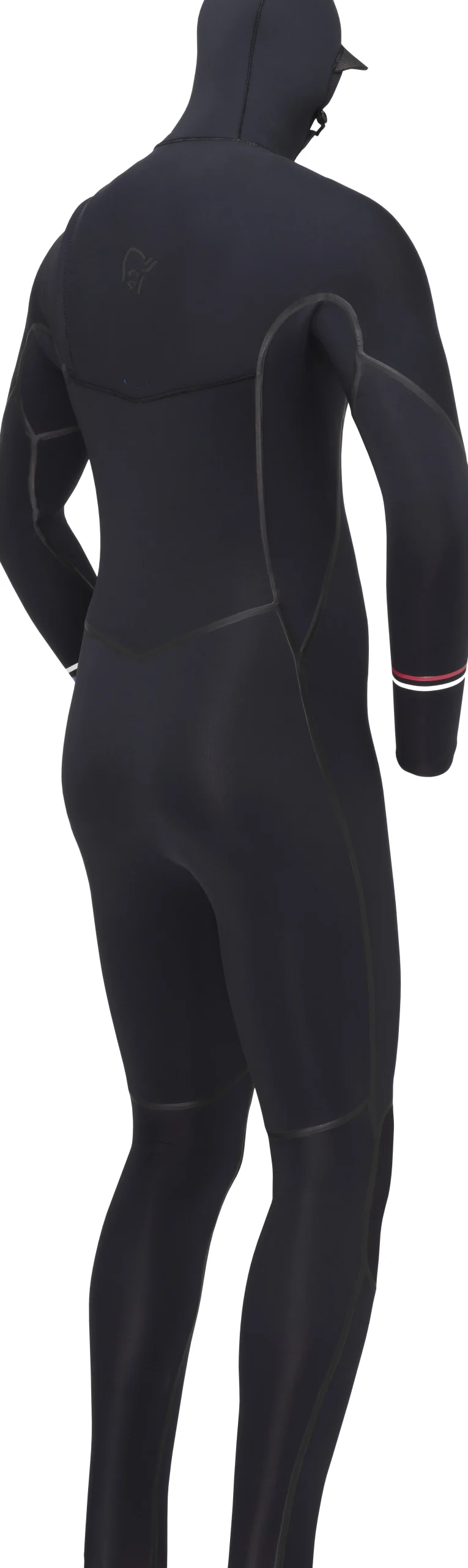 Norrøna Unstad 5.5/5/4 Hooded Wetsuit M's Caviar Black Clearance