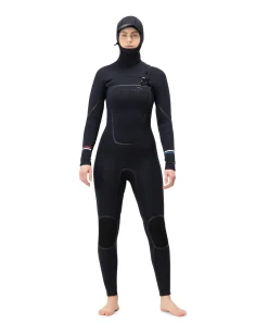 Norrøna Unstad 5.5/5/4 Hooded Wetsuit M's Caviar Black Clearance