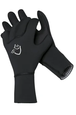 Norrøna Unstad 5mm Gloves Unisex Caviar Black Hot